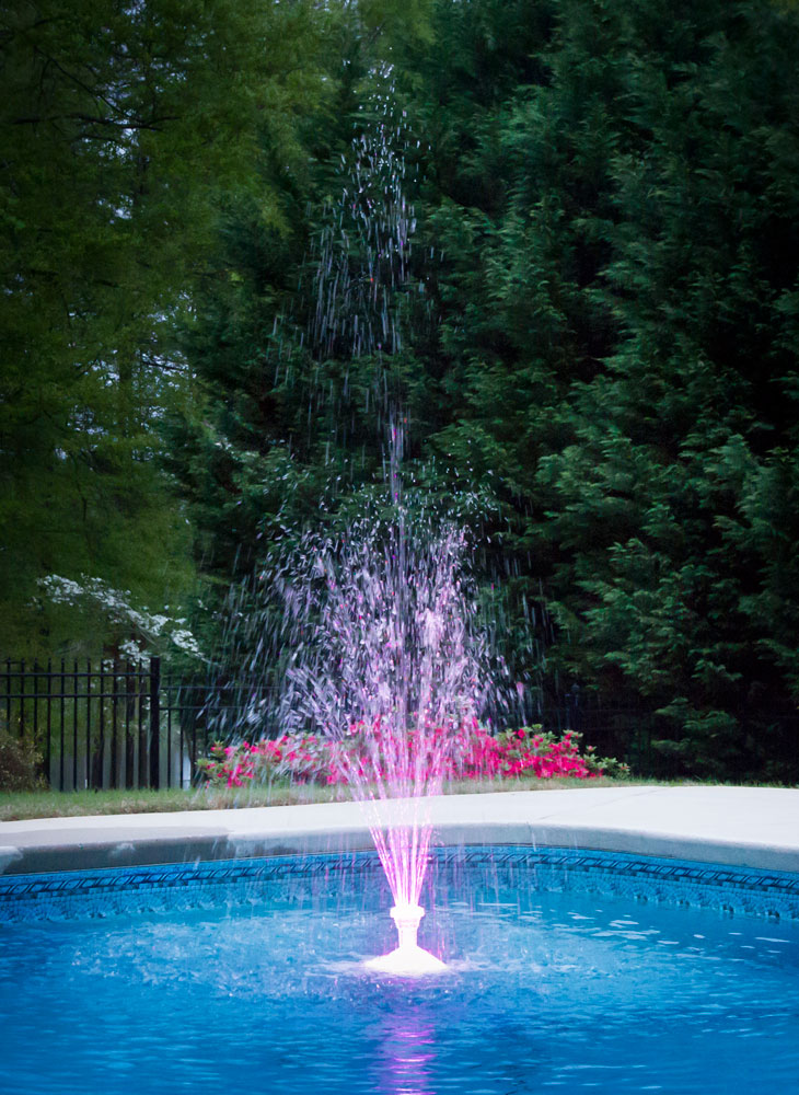 CMP LED Bubbler and Three-Tier Fountain Attachment