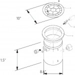 <b>Nivelador automático de agua</b> <br> Tapa redonda
