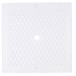 Conjunto de collar y cubierta cuadrada del skimmer