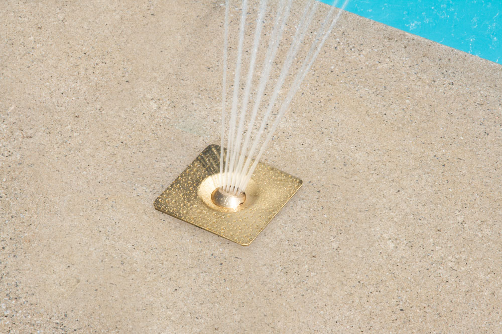 INNOVATIVE DECK AND WALL JETS ADD AMBIANCE TO ANY POOL OR SPA DESIGN