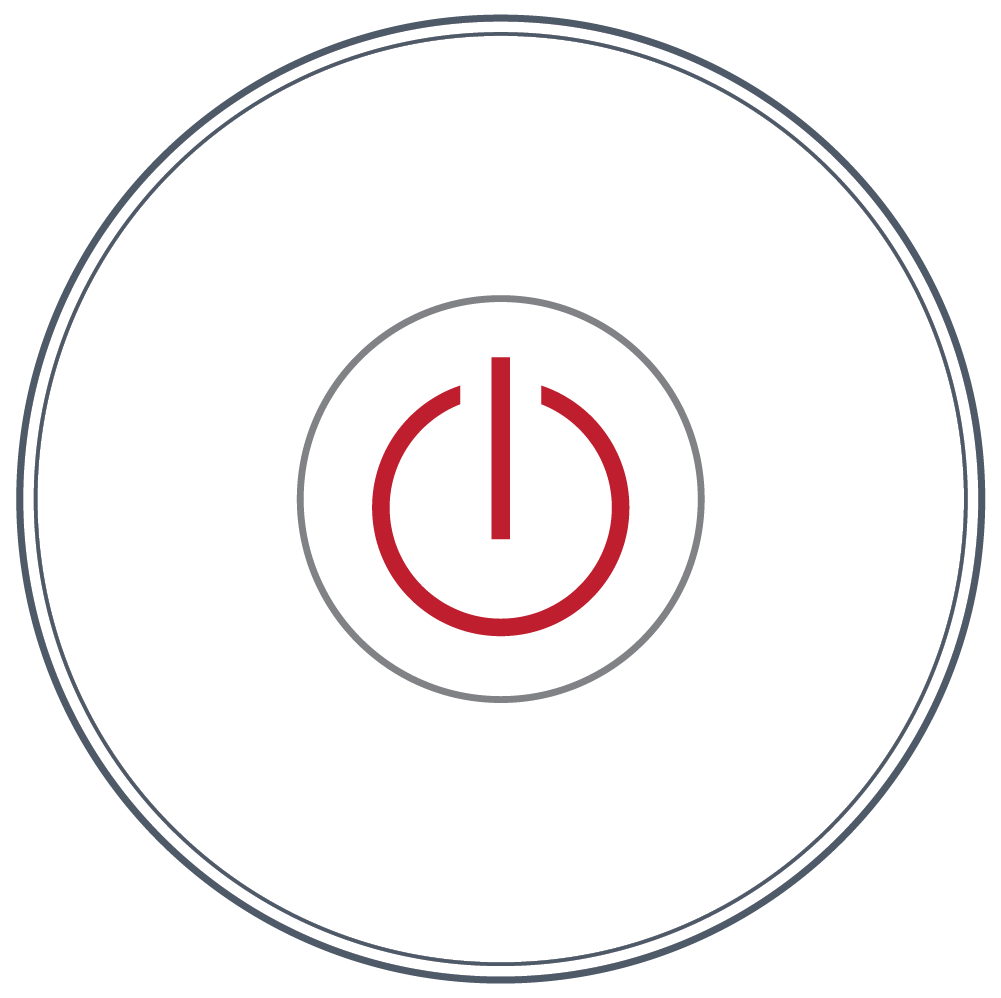 <b> NEXXUS™</b><br>Touch Series: Round/ Single Button<br> (Power)