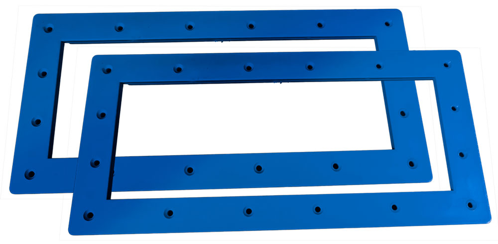 <b>COMPLETE FITTING & FACEPLATE KIT</b><br>TWO SKIMMER KIT WIDE MOUTH <b>COMPLETE FITTING & FACEPLATE KIT</b><br>TWO SKIMMER KIT WIDE MOUTH