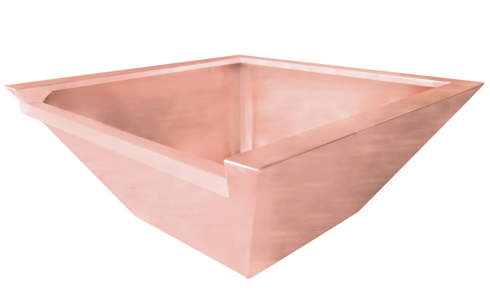 <b>Seamless Lip Water Bowls</b><br>Square</br> <b>Seamless Lip Water Bowls</b><br>Square</br>